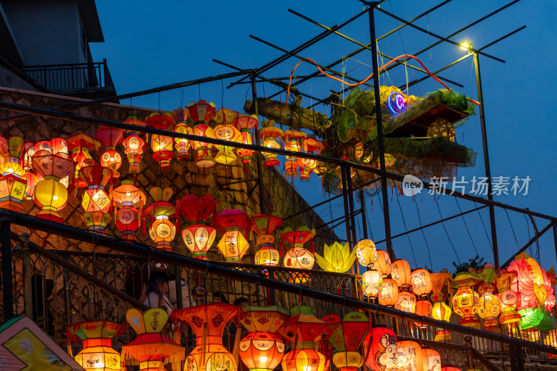 福州烟台山龙凤呈祥灯会