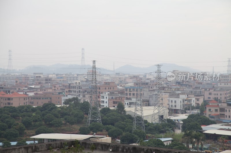 广东东莞：企石镇城市风光