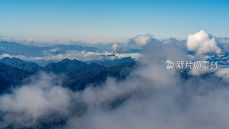 汉中龙头山秋天云海