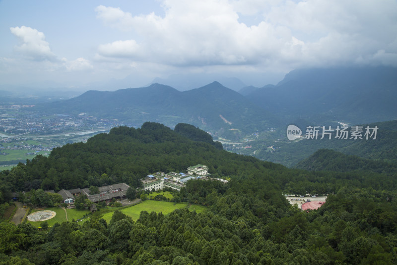 绵阳江油窦团山景区风光