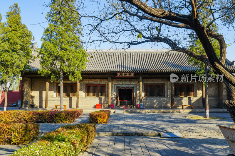 山西晋中市平遥县彩塑艺术馆双林寺