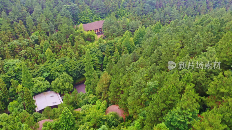 湖州莫干山风景航拍