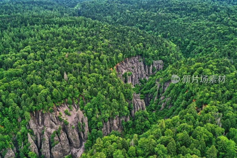 吉林长白山大峡谷