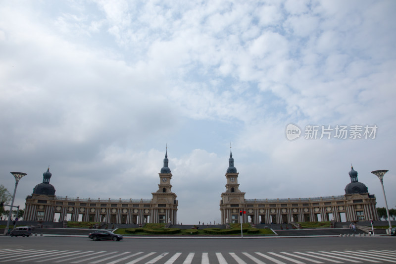 欧式风格建筑全景