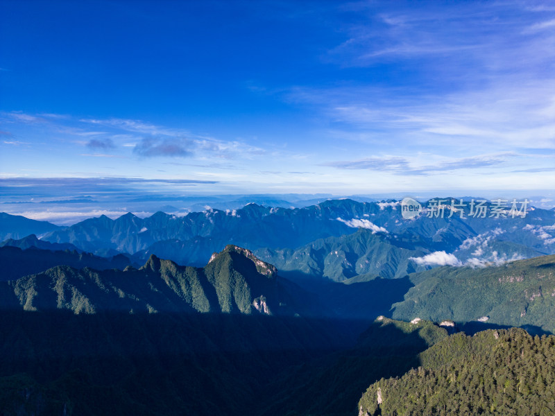 壮丽山河高山云海航拍