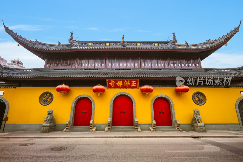 中国上海的玉佛寺