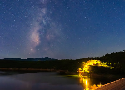 自然星空夜空银河