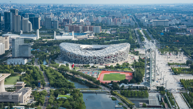 北京鸟巢标志性体育建筑假日旅行