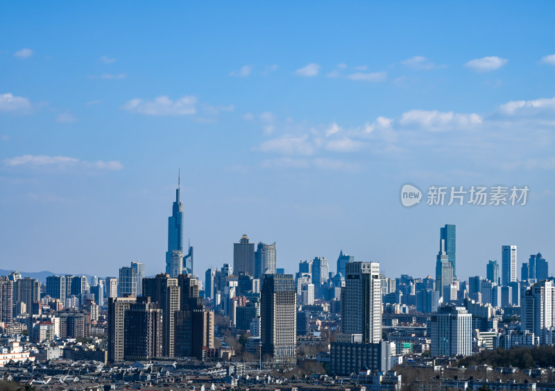 南京城市天际线