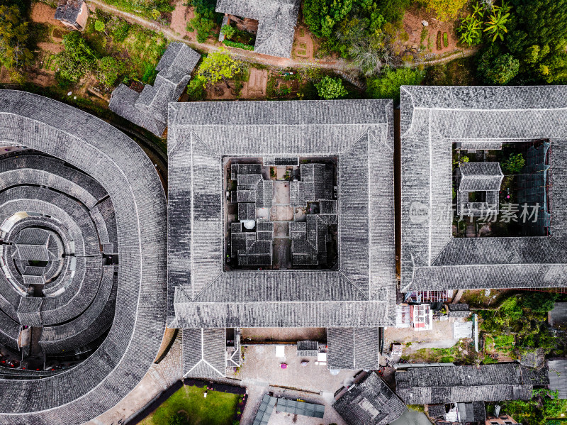 中国福建省龙岩市永定区土楼王景区