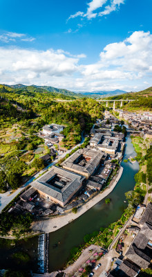 中国福建土楼永定景区