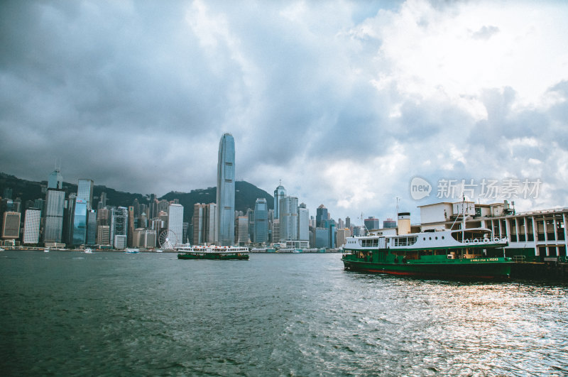 香港维多利亚港风光