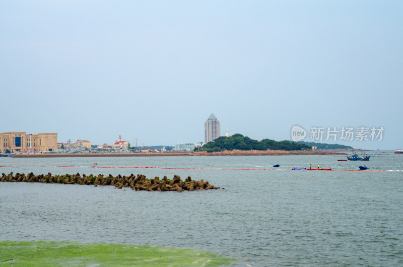 远眺青岛小青岛