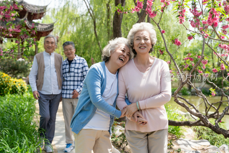 老年夫妻旅游