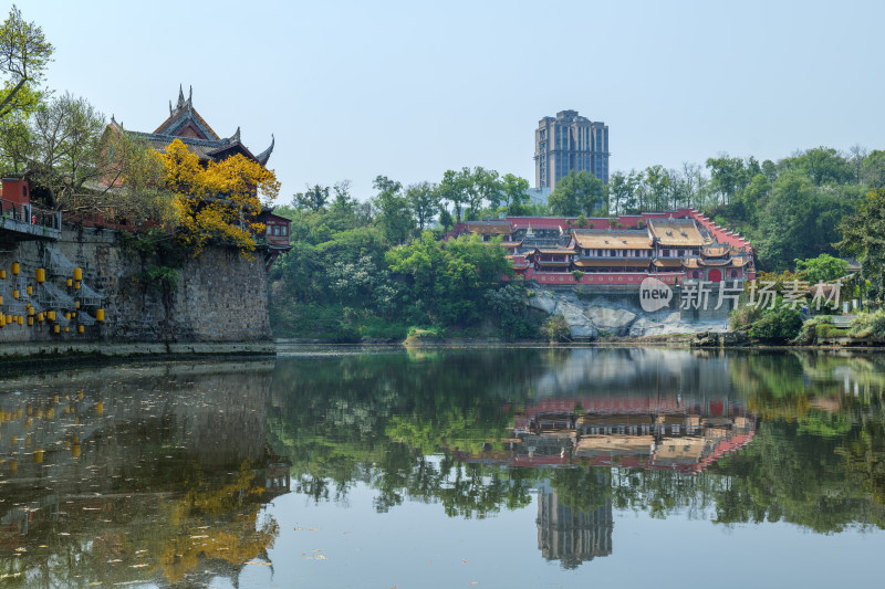 自贡王爷庙和法藏寺