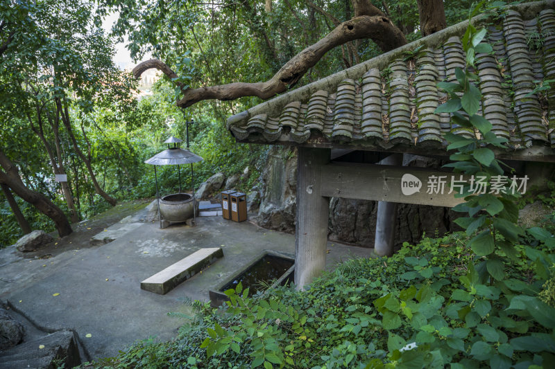 杭州吴山天风景区圆心亭