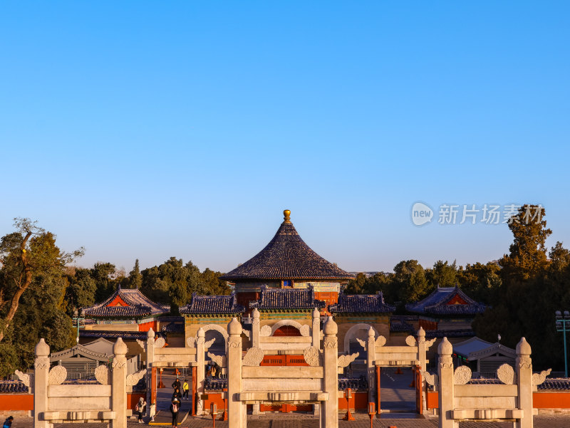 晨曦中的天坛圜丘