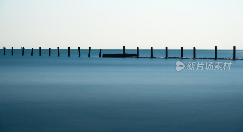 慢门长曝光海景