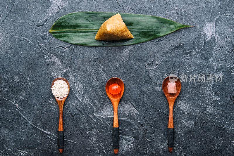 中国传统节日端午节美食粽子