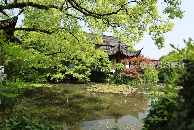 杭州西湖郭庄园林景观