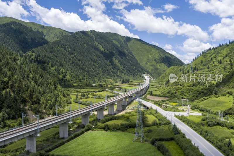 川青铁路四川阿坝松潘段