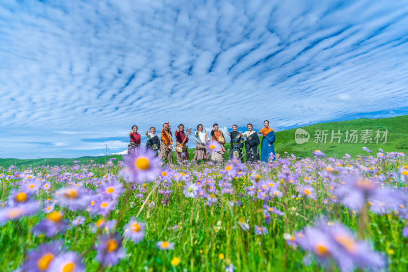 红原大草原自然风光