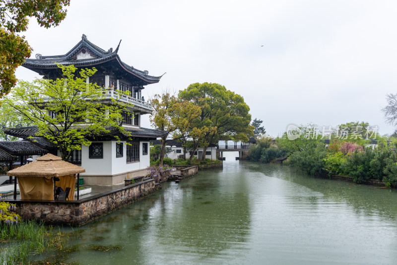 烟雨江南无锡蠡园春色