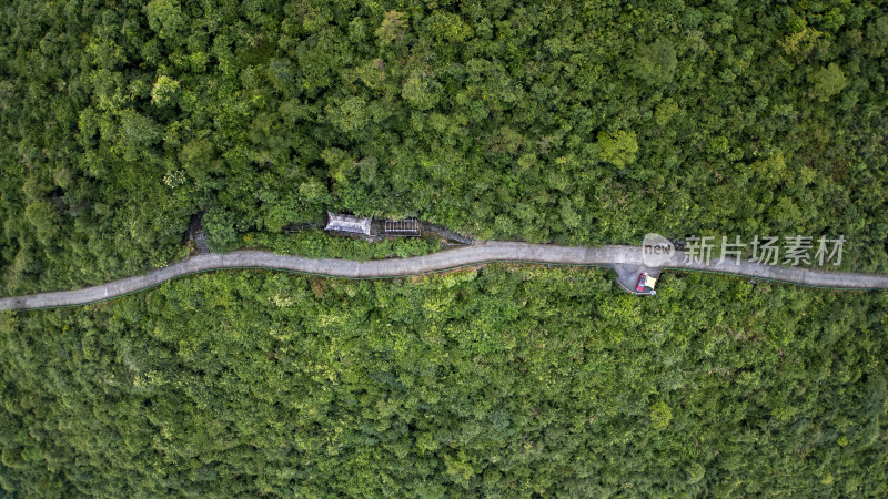 阳山秤架乡村公路观景台风景