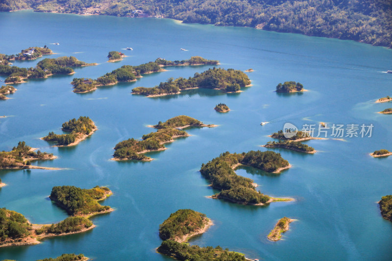 湖北黄石仙岛湖生态旅游景区，天空之城景区