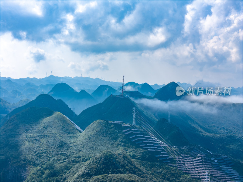 贵州山地光伏喀斯特地貌