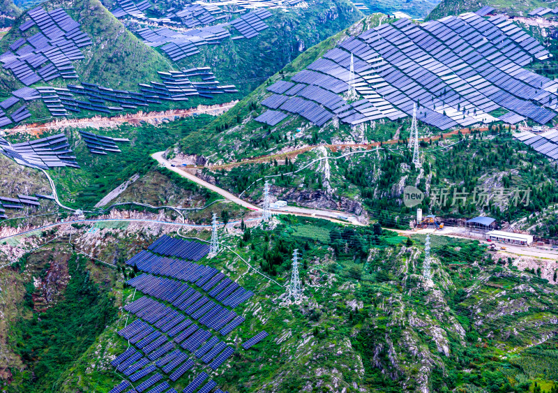 贵州山地光伏喀斯特地貌