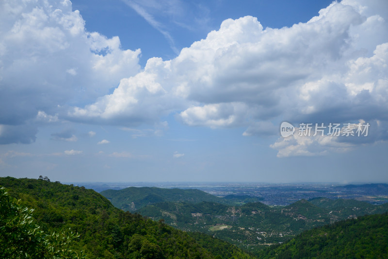 山中的风景