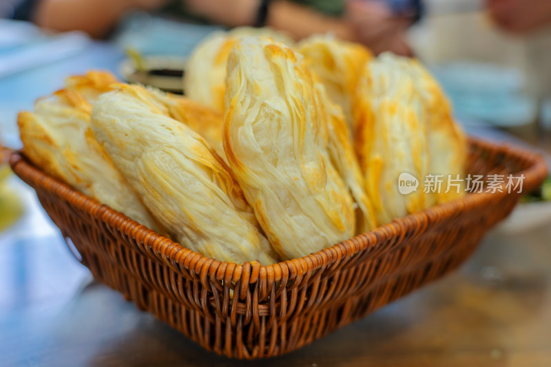 山西白馍，脆皮饼，夹肉用的馍