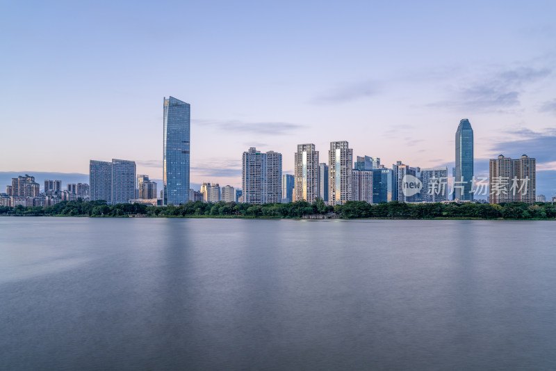 广东惠州富力 丽港中心夜景