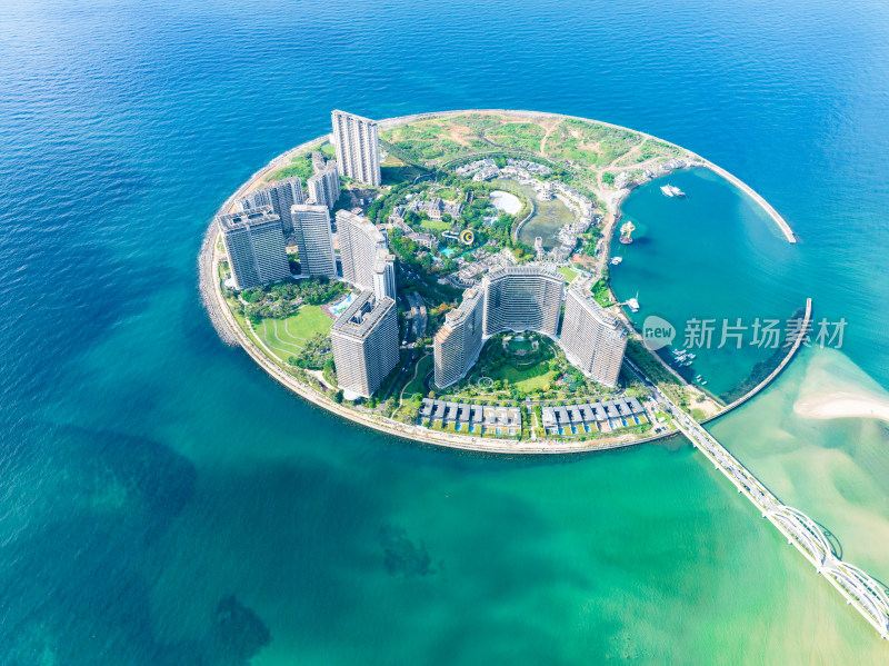 海南万宁融创日月湾航拍