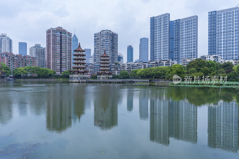 武汉江岸区宝岛公园风景