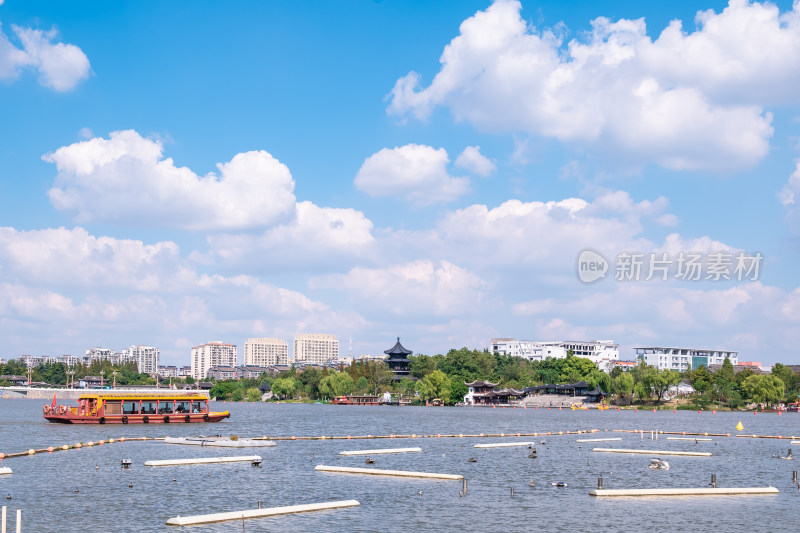 江苏泰州市望海楼景区风景