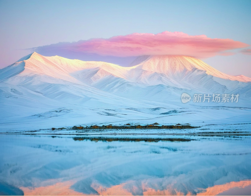 高山雪地