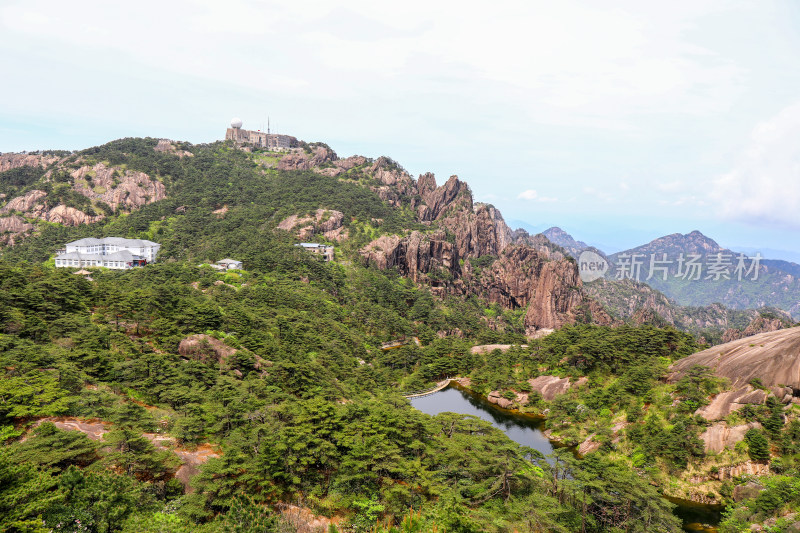 黄山登高自然风光