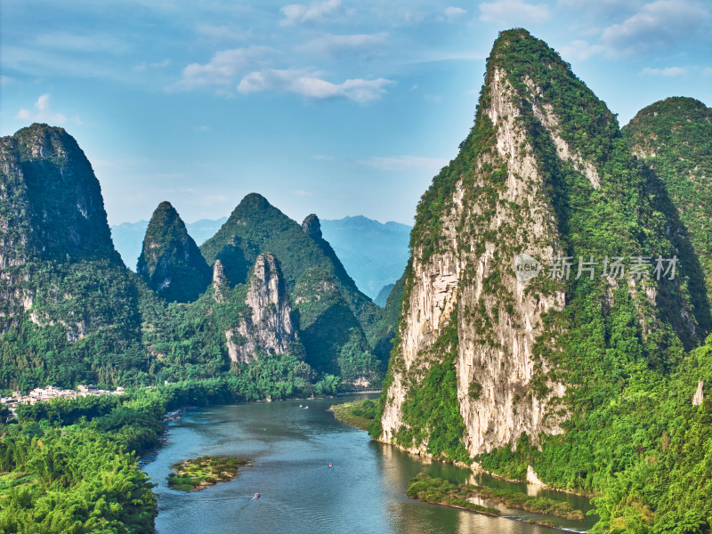 桂林九马画山风光美景