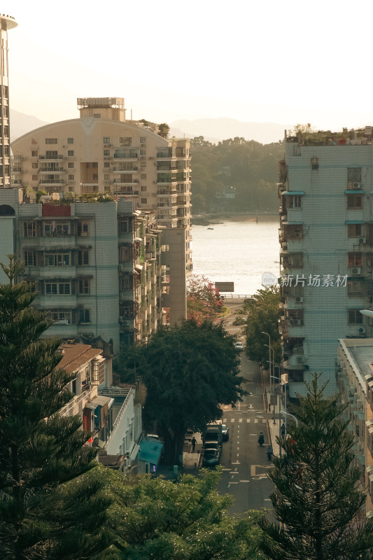 厦门城市老街风光