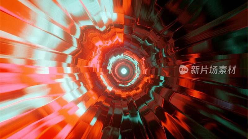 抽象隧道光影背景素材