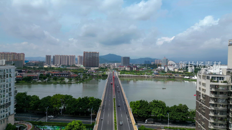 航拍福建漳州战备大桥