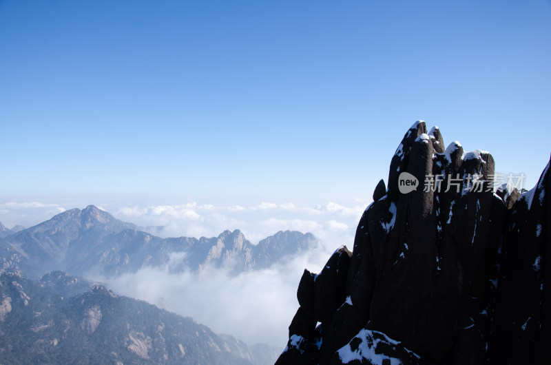 冬季黄山风光