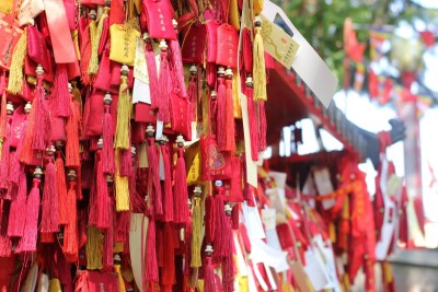 湛山寺祈福