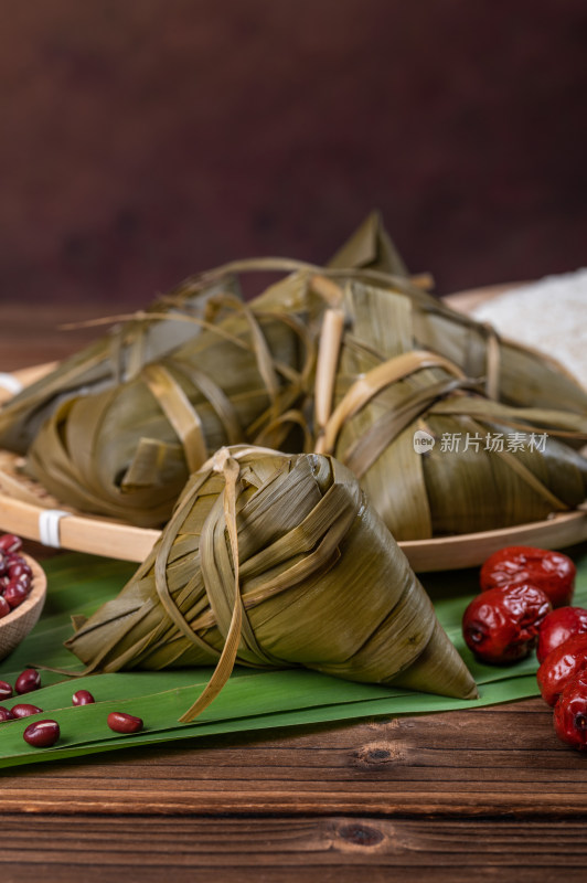 端午节传统美食粽子搭配食材