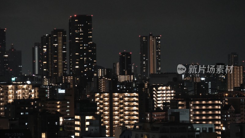 大城市夜景建筑美学