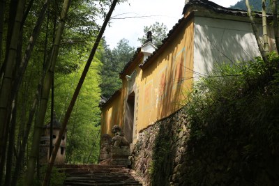 崇头武岱峰寺庙