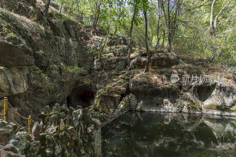 武汉江夏区白云洞景区风景