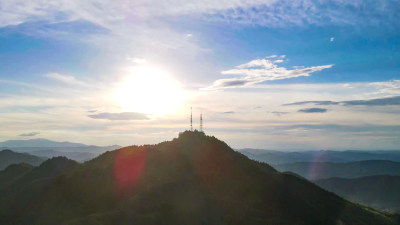 山川夕阳